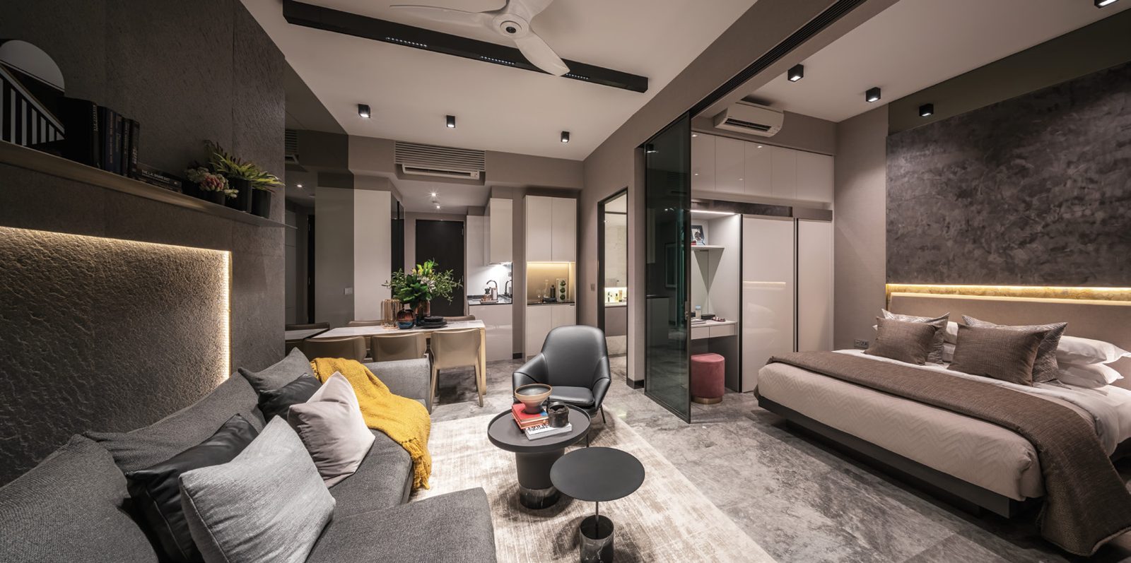 1-bedroom living
