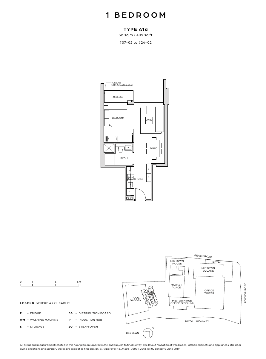 1-Bedroom, Type A1a