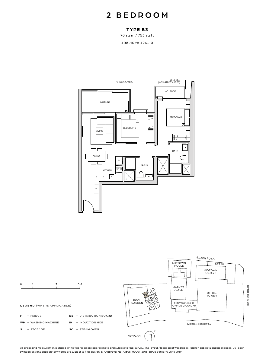 2-Bedroom, Type B3