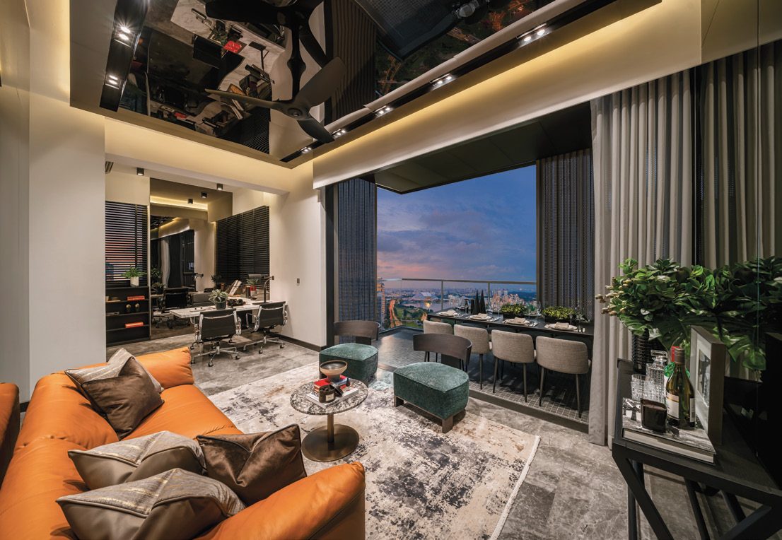 Show unit living room